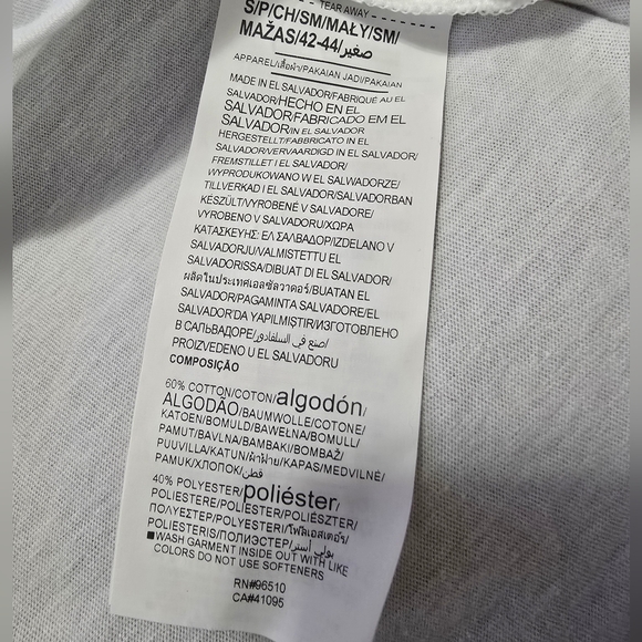 UNDER ARMOUR Mens Classic Tee FREEDOM. White Size S - Picture 6 of 6